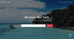 Desktop Screenshot of hostelsforsale.com